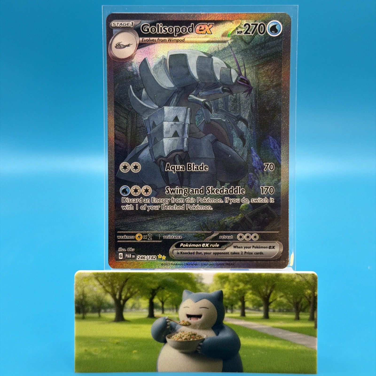Golisopod ex 246/182 SV04: Paradox Rift Holo Golisopod ex 246/182 SV04: Paradox Rift Holo