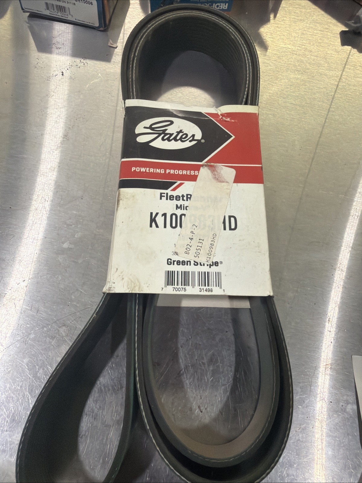 Serpentine Belt-Fleetrunner Heavy Duty Micro-V Belt Gates K100983HD
