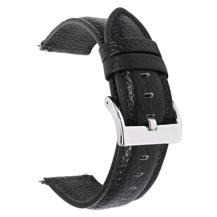 Quality Soft Genuine Leather Quick Release Watch Band Strap 20mm 22mm Universal