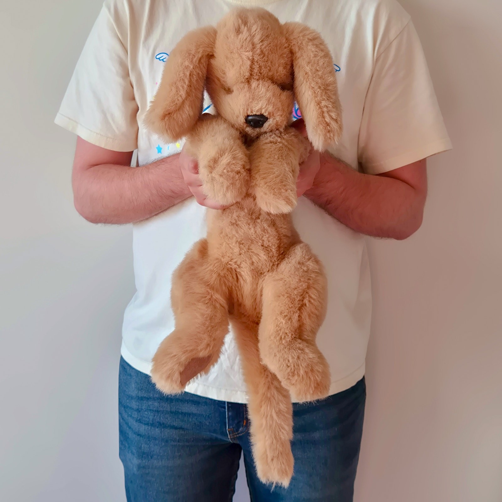 Vintage 1985 GUND Muttsy Golden Retriever Puppy Dog 23\