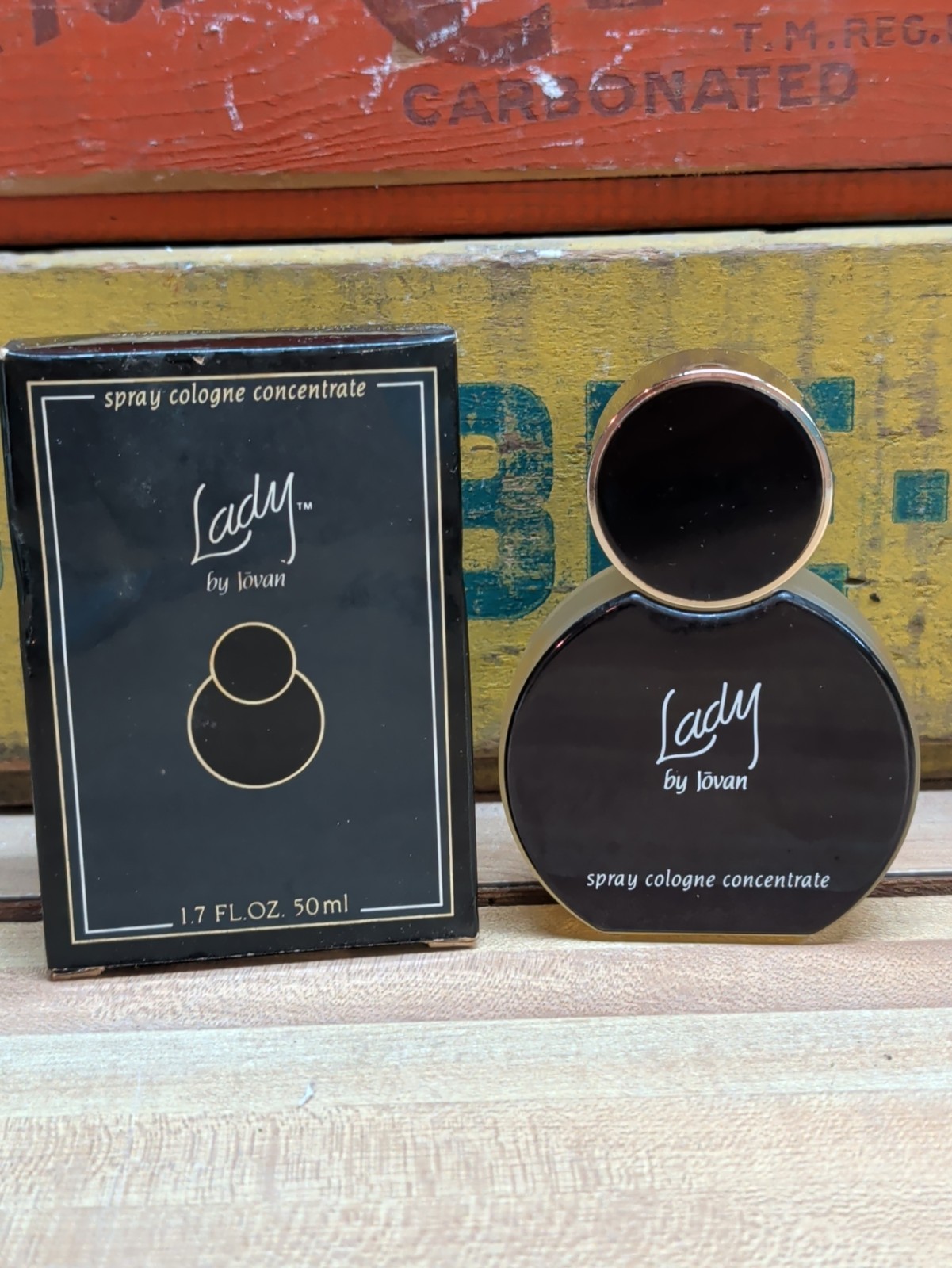 Vintage NOS Lady by Jovan Spray Cologne Perfume, 1.7 Oz. with Original Box Vintage NOS Lady by Jovan Spray Cologne Perfume, 1.7 Oz. with Original Box