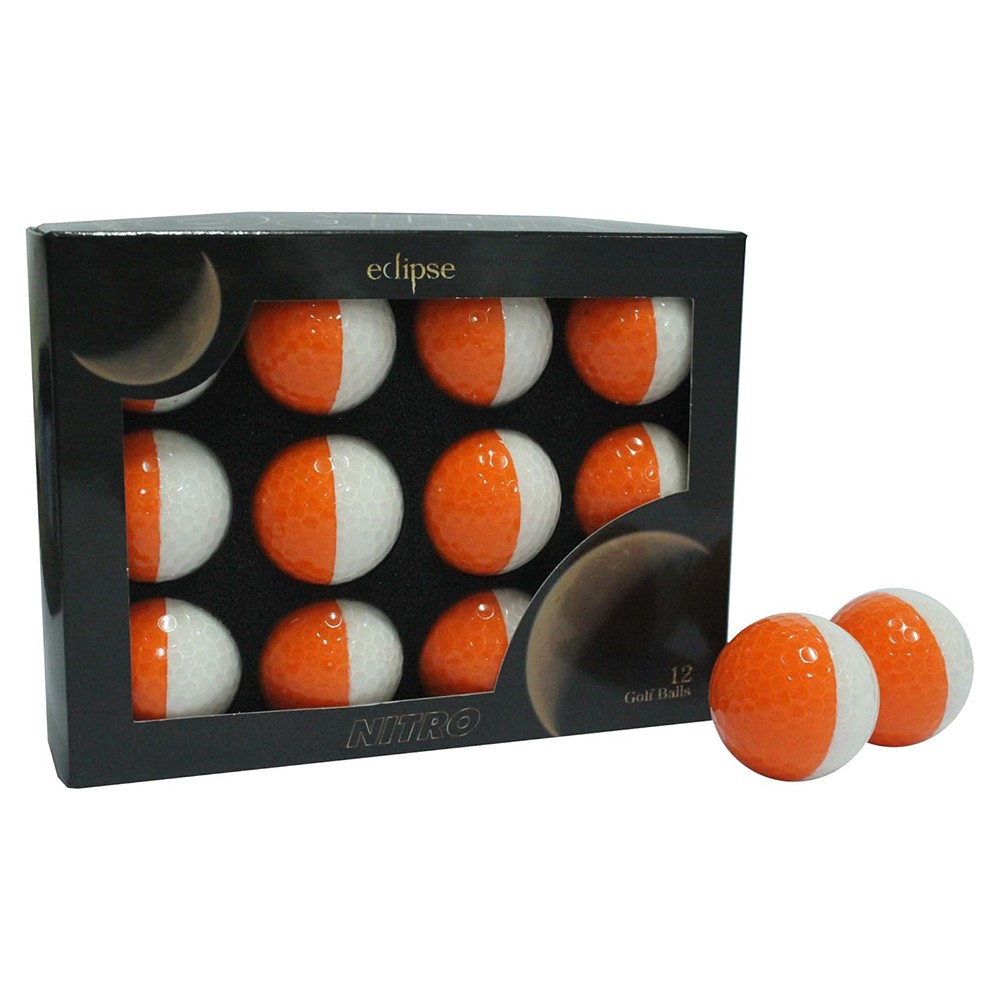 NEW Nitro Eclipse Golf Balls - Choose Quantity & Color