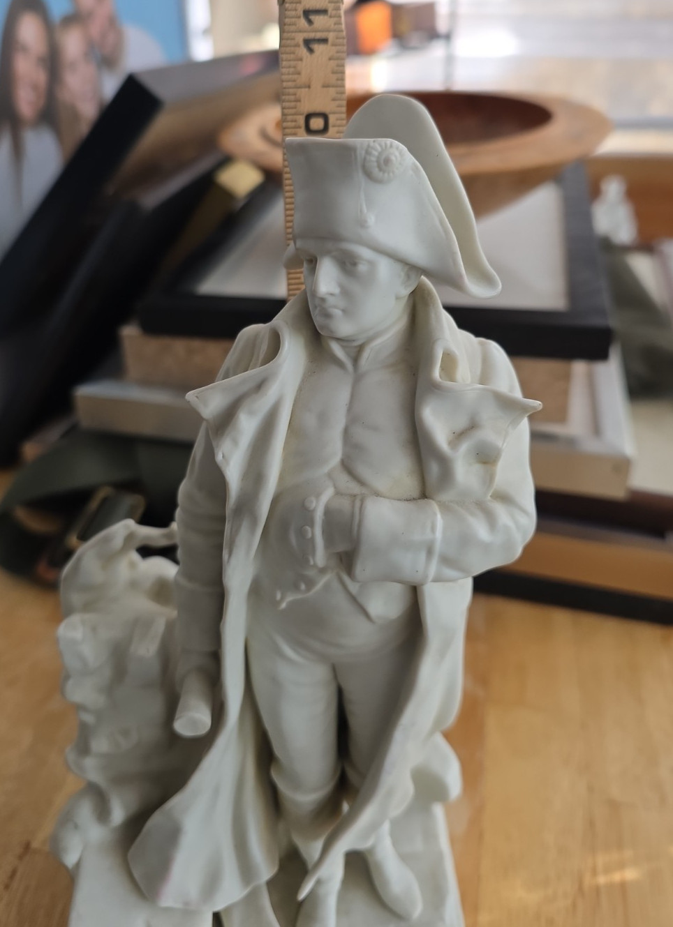 Vintage White Porcelain Napoleon Bonaparte Figurine Statue Military Figure 10” Vintage White Porcelain Napoleon Bonaparte Figurine Statue Military Figure 10”