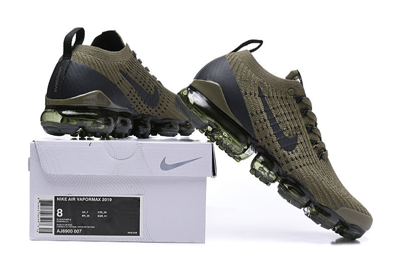Nike Air VaporMax Classic Flyknit 3 Green Men's Cushion Shoe
