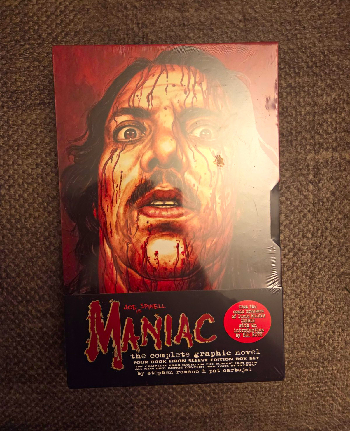 Maniac Complete Graphic Novel Collector\'s Box Set 2010 Vinegar Syndrome Maniac Complete Graphic Novel Collector\'s Box Set 2010 Vinegar Syndrome