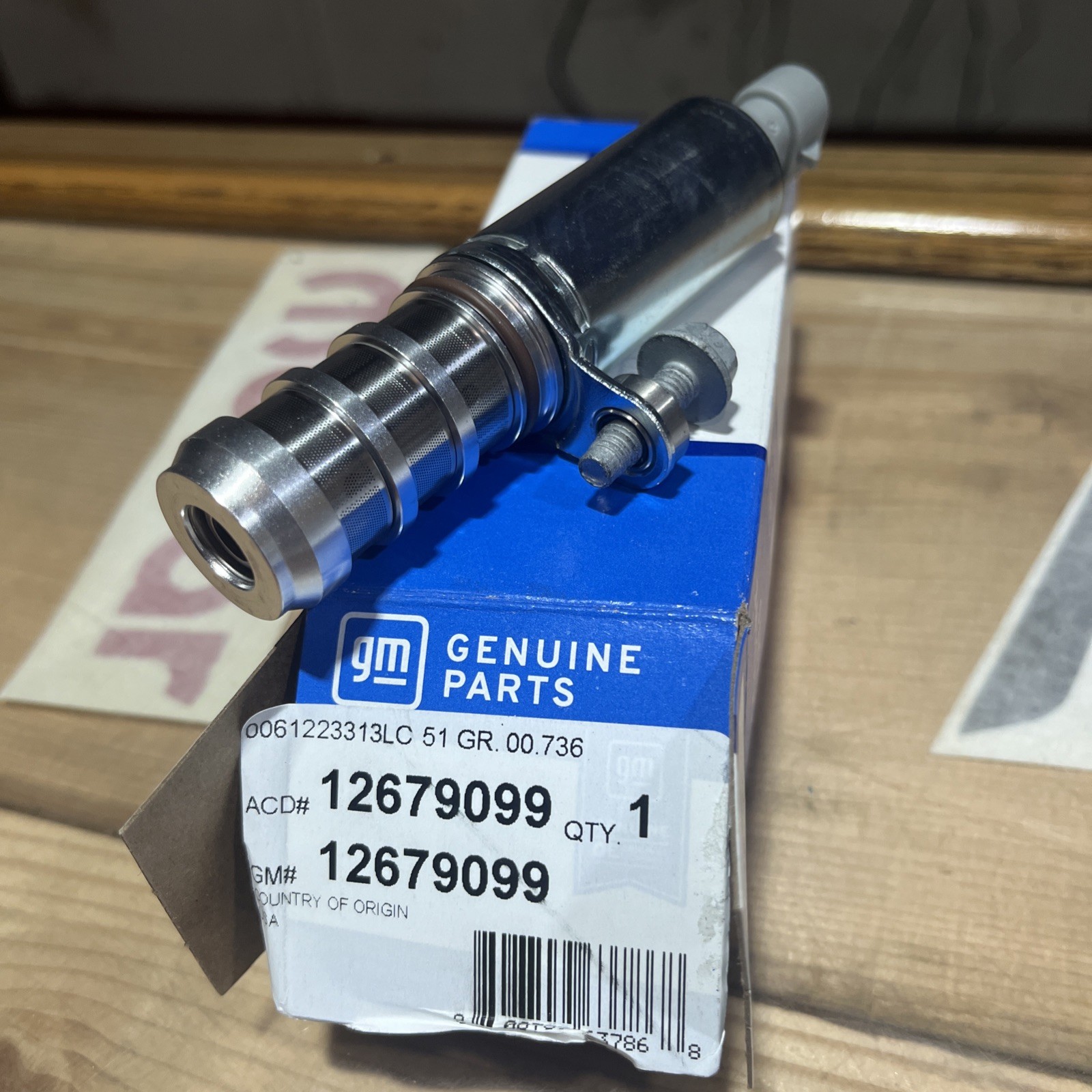 đŸ”¥General Motors OEM Factory Genuine GM Variable Valve Timing Solenoid 12679099 đŸ”¥General Motors OEM Factory Genuine GM Variable Valve Timing Solenoid 12679099