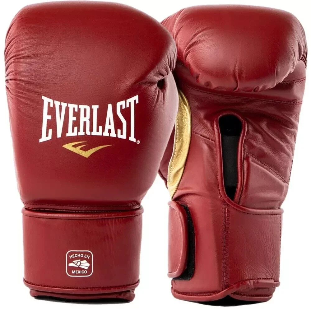 Everlast MX 2 Pro Boxing Gloves – Red Hook & Loop Training Gloves 8oz - 16oz