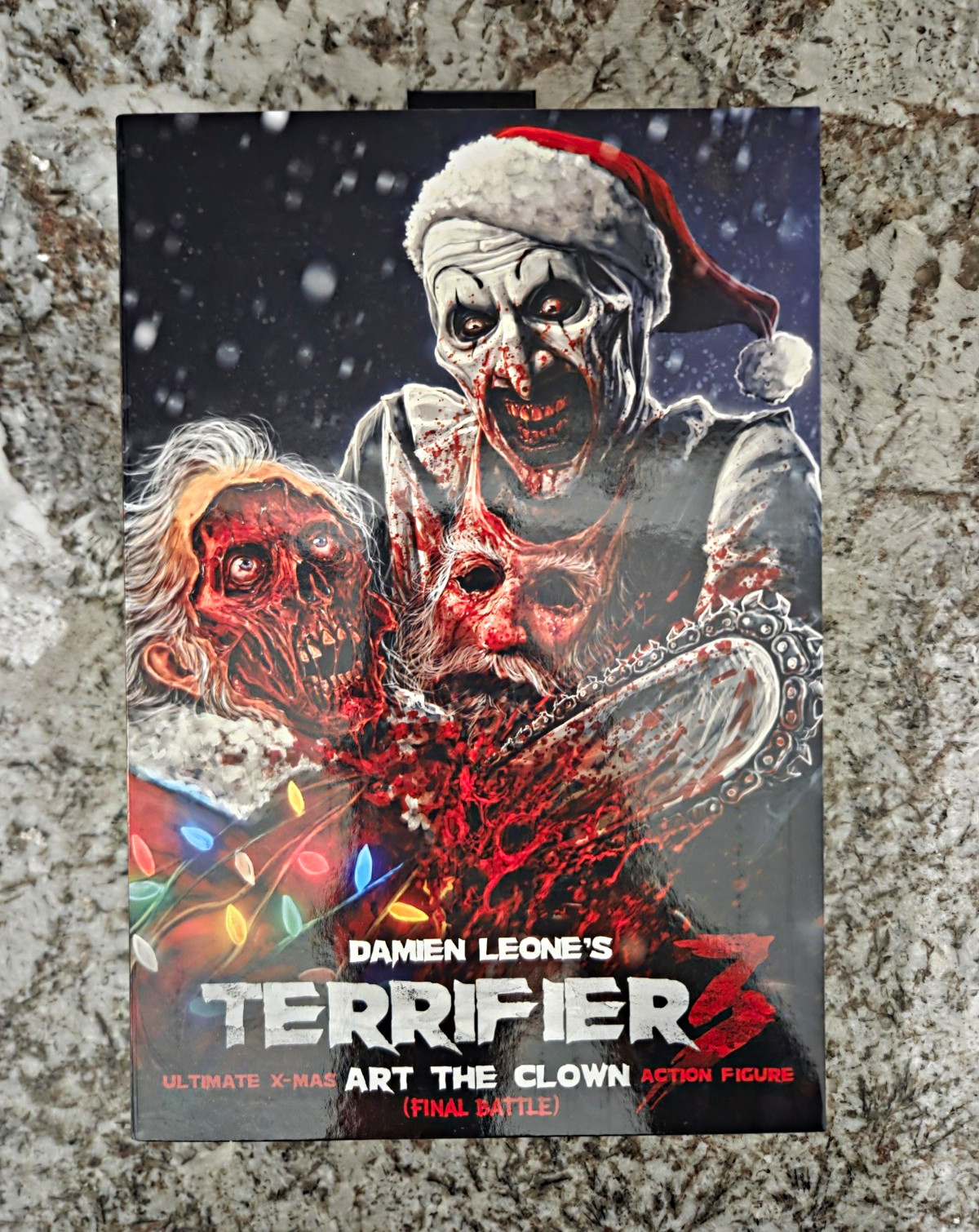 NECA Terrifier 3 Ultimate XMAS Art the Clown Action Figure (FINAL BATTLE) 💥 NECA Terrifier 3 Ultimate XMAS Art the Clown Action Figure (FINAL BATTLE) 💥
