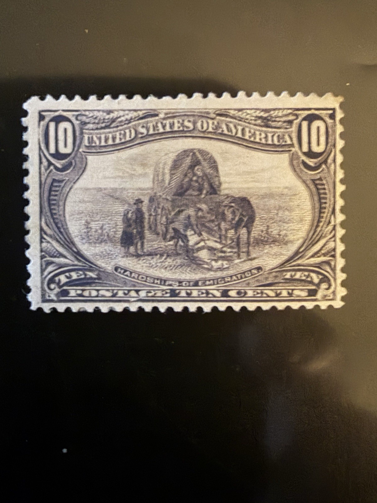 U.S. Stamp #290 10  Cent Grey Violet 1898 Trans-Mississippi Exposition Mint