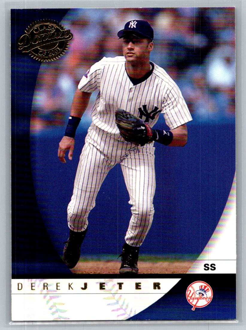 2001 Donruss Class of 2001 Baseball #5 Derek Jeter - VG - New York Yankees