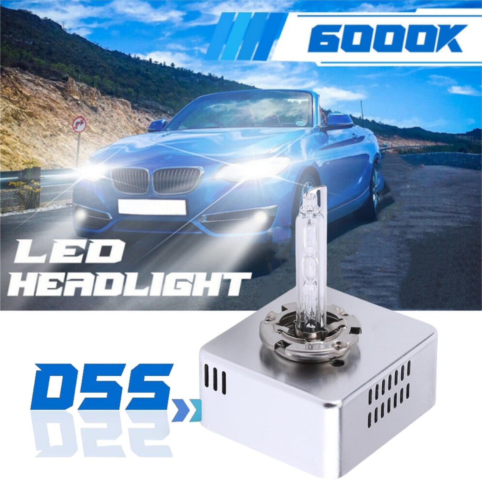 D5S/D5C/D5R HID Xenon LED Headlight Bulb For Chevrolet Silverado 2500 HD 2018