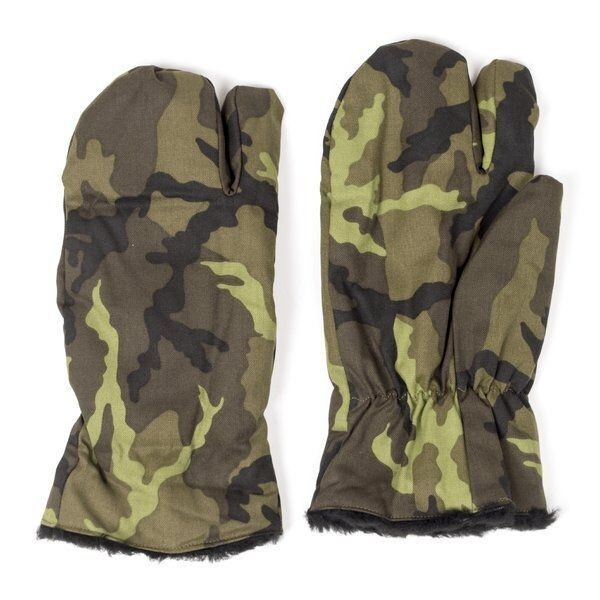 Original Czech Army Winter Mittens 95 Gloves Czech Military Mittens Size Large