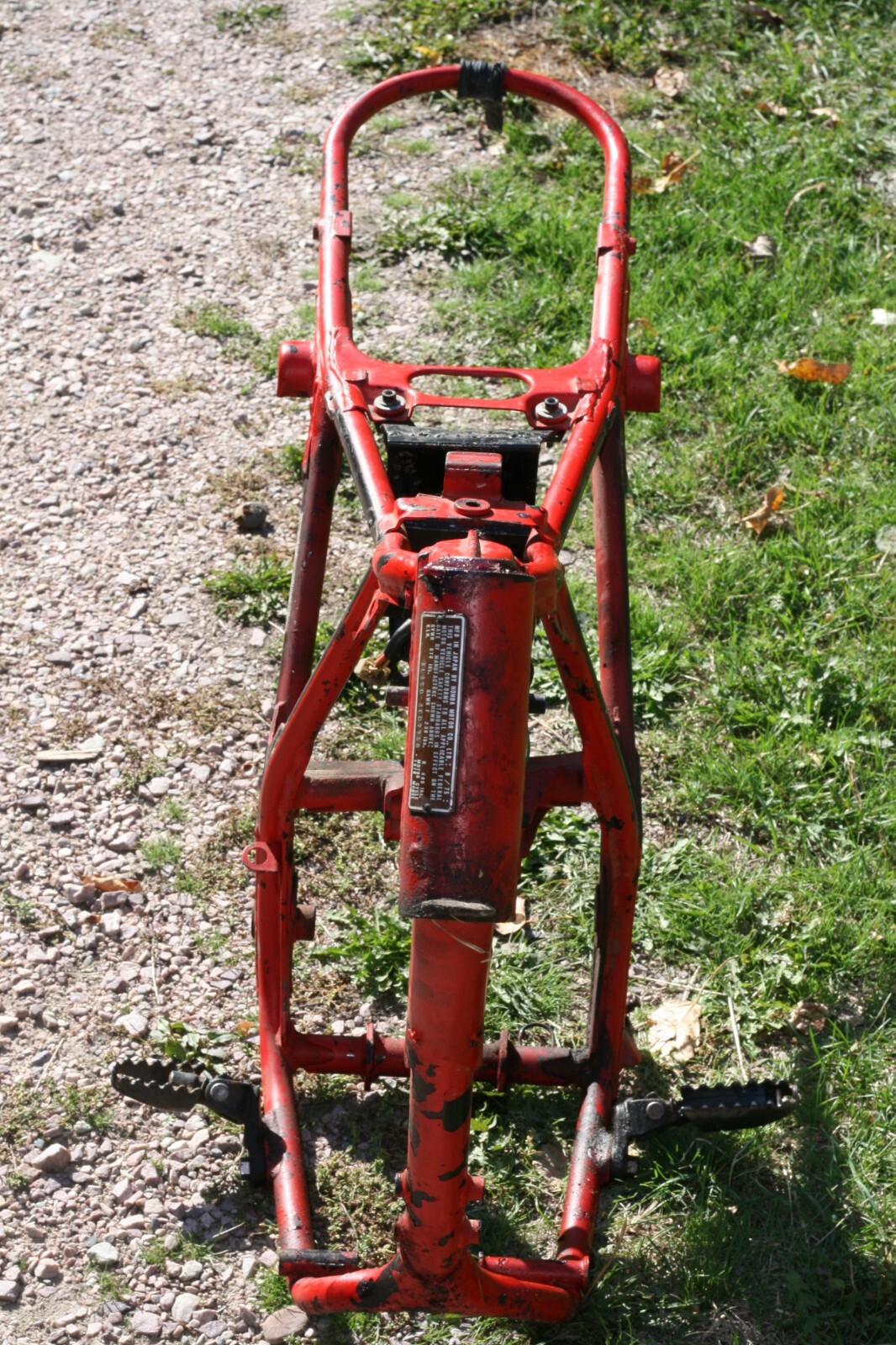 1975-76 HONDA XL350 OEM FRAME