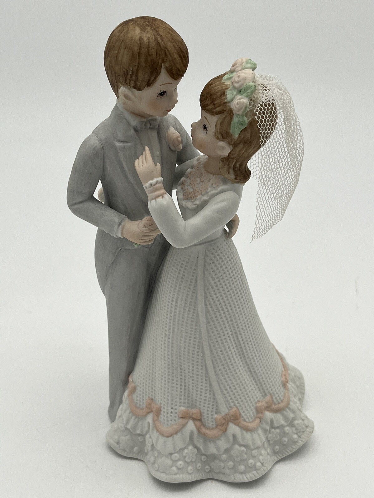 VTG LEFTON MUSICAL 🎵 Wedding Figurine Bride & Groom 8 VTG LEFTON MUSICAL 🎵 Wedding Figurine Bride & Groom 8