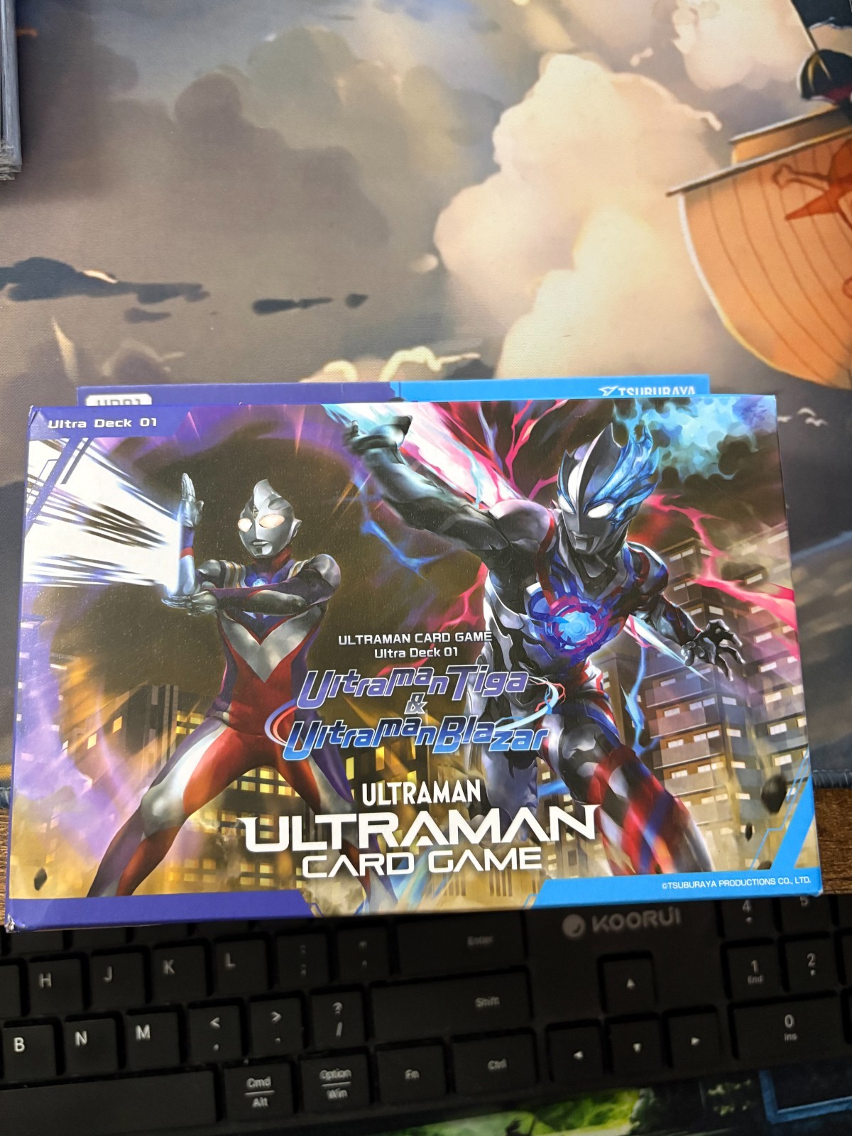 NEW Ultraman Card Game Ultra Deck 01, featuring Ultraman Tiga Rare English