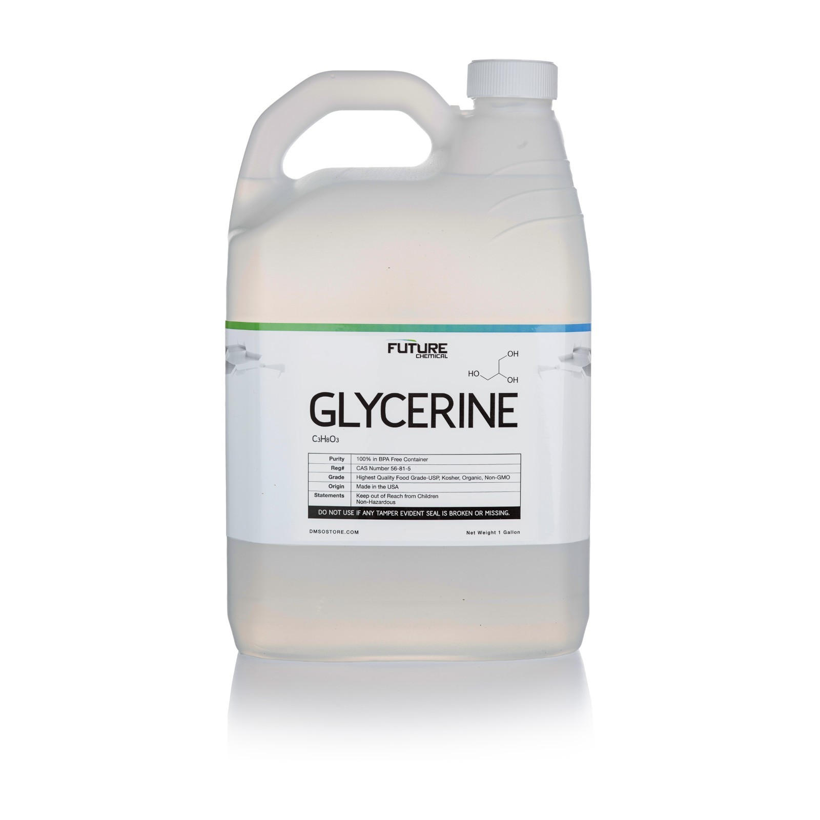 Vegetable Glycerin USP 99.99% Pure Food Grade Liquid 1 Gallon Glyserine non GMO