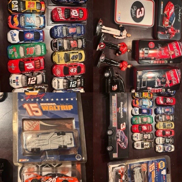 🏆Huge Dale Earnhardt Sr & Jr Lot Cars, Tins,Wallet,Ornaments 🏆Huge Dale Earnhardt Sr & Jr Lot Cars, Tins,Wallet,Ornaments