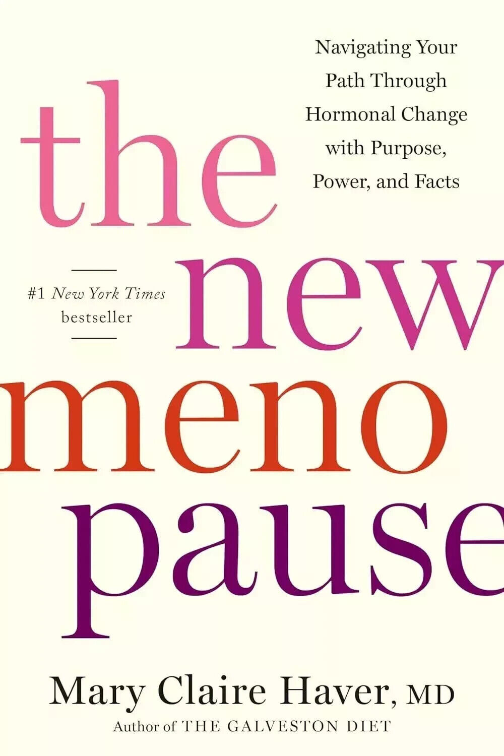 The New Menopause:- Paperback – by Dr. Mary Claire Haver ... USA STOCK