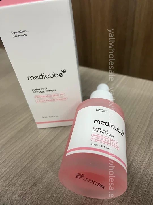 Medicube' PDRN Pink Peptide Serum 1.01 oz– SALMON DNA Anti-Aging Care Fast ship