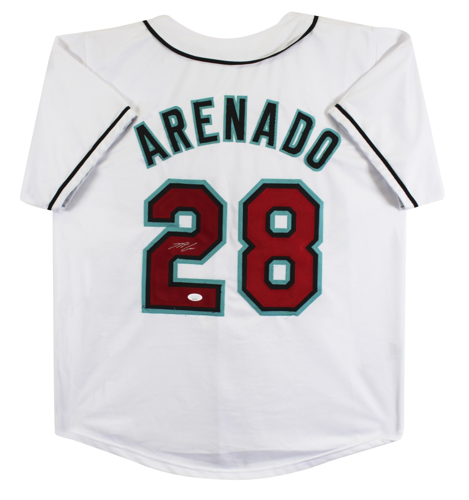 Nolan Arenado Signed Arizona Diamondbacks Jersey (JSA COA) 3xAll Star / 3rd Base