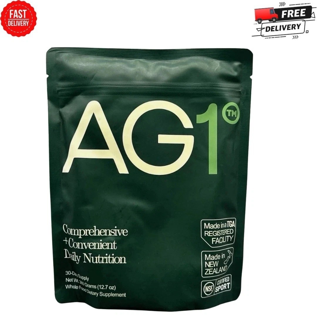 Genuine AG1 Daily Foundational Nutrition 390g - 30 Day Supply Free Delivery