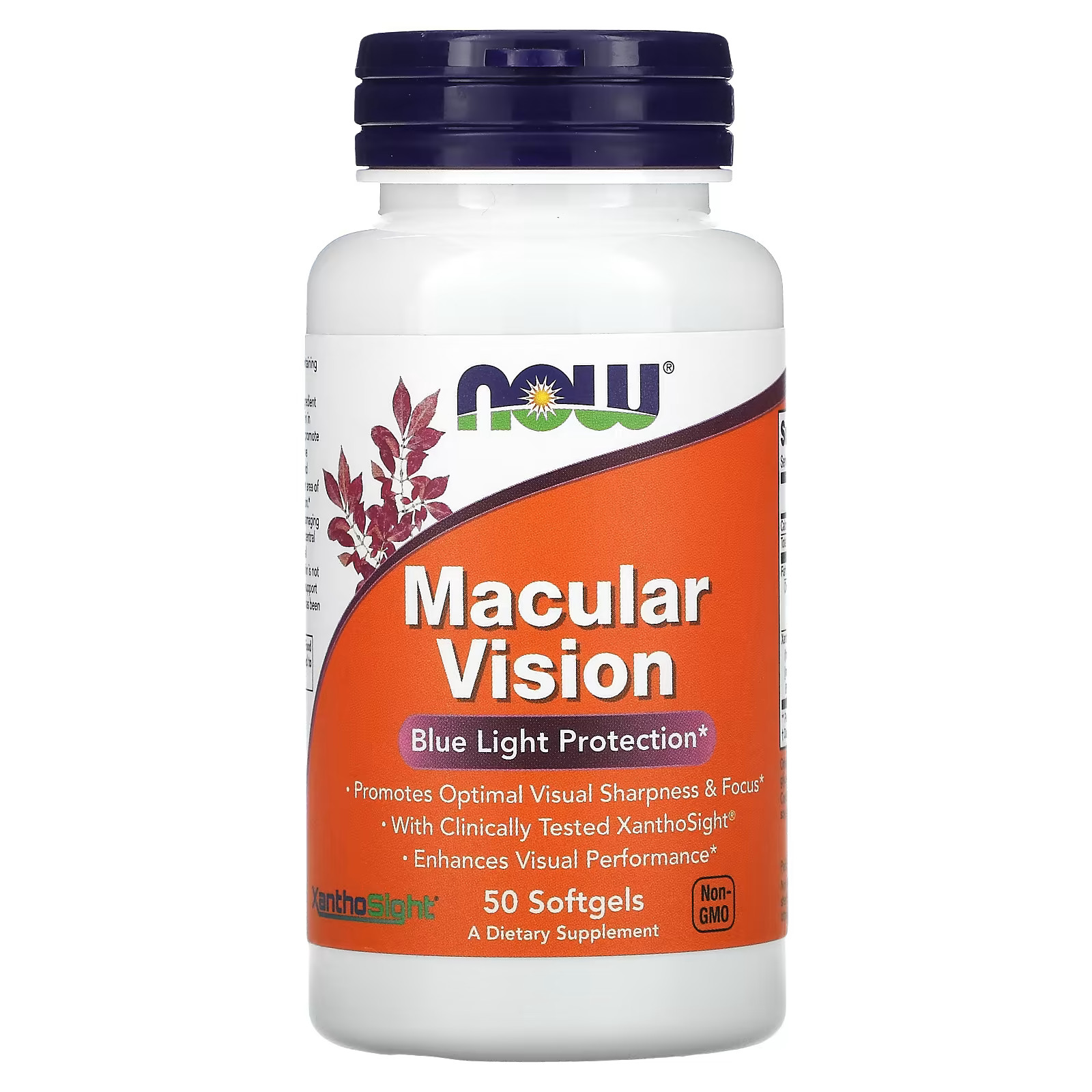 2 X NOW Foods, Macular Vision, 50 Softgels