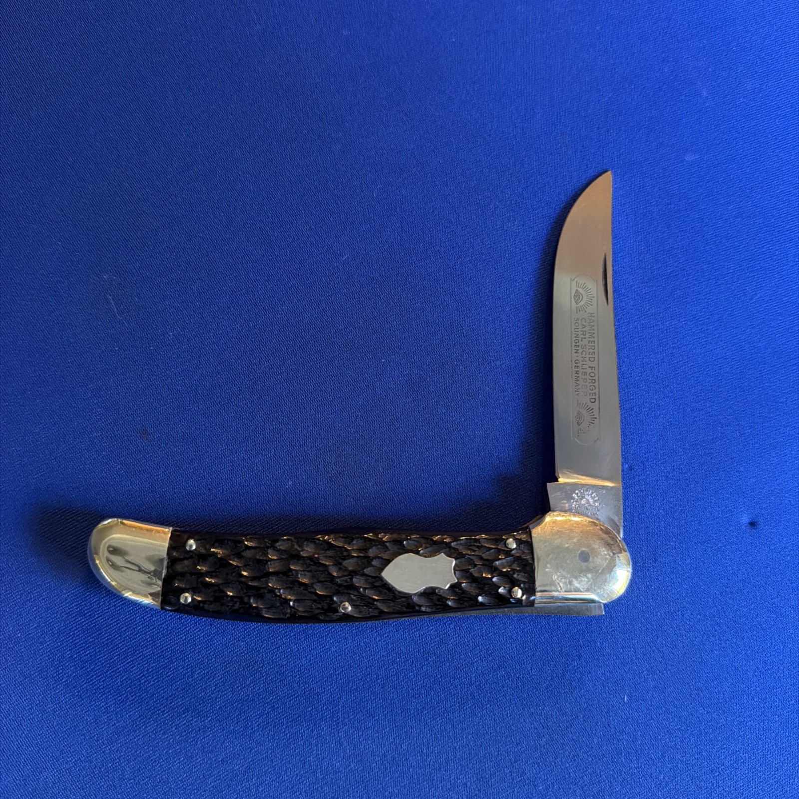 VINTAGE Carl Schlieper ~ EYE BRAND~ Solingen Folder~ RARE ~ Excellent Condition VINTAGE Carl Schlieper ~ EYE BRAND~ Solingen Folder~ RARE ~ Excellent Condition