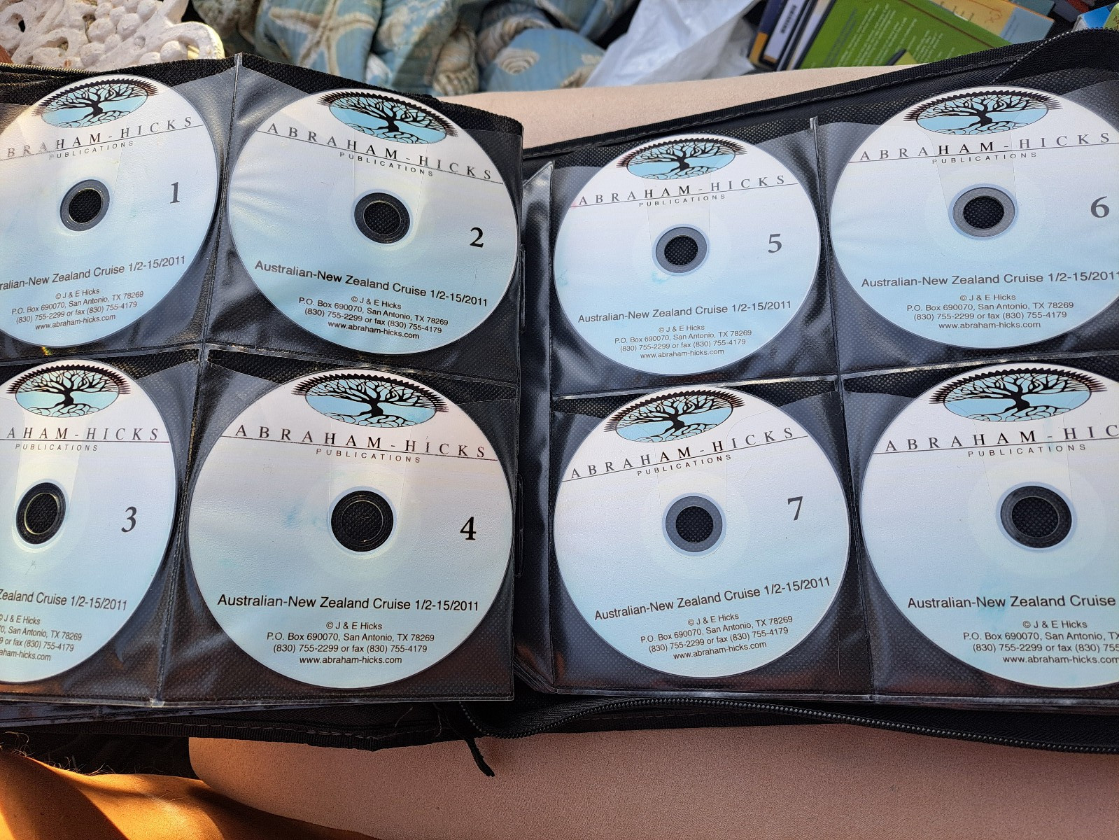 Abraham-Hicks CRUISE Workshop Audio Disc CDs 2010-2016 HUGE LOT RARE Abraham-Hicks CRUISE Workshop Audio Disc CDs 2010-2016 HUGE LOT RARE