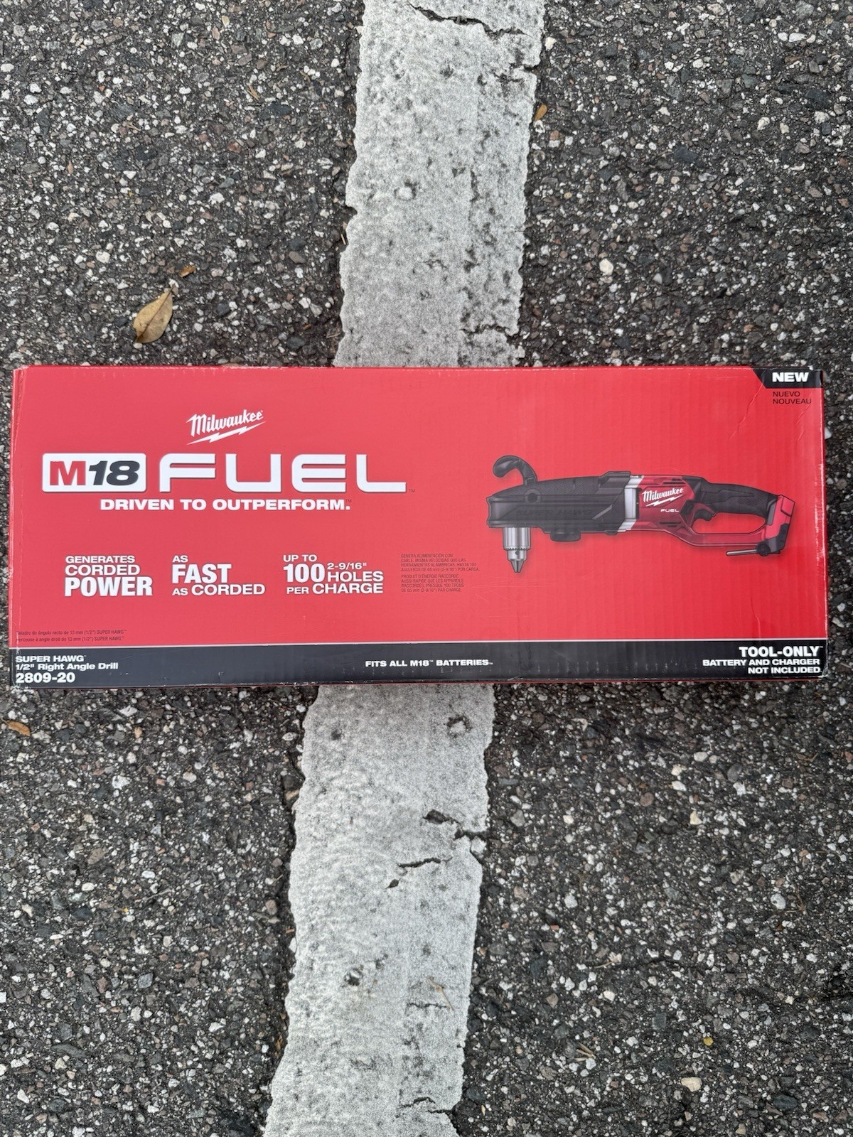 Milwaukee 2809-20 M18 FUEL SUPER HAWG 1/2\
