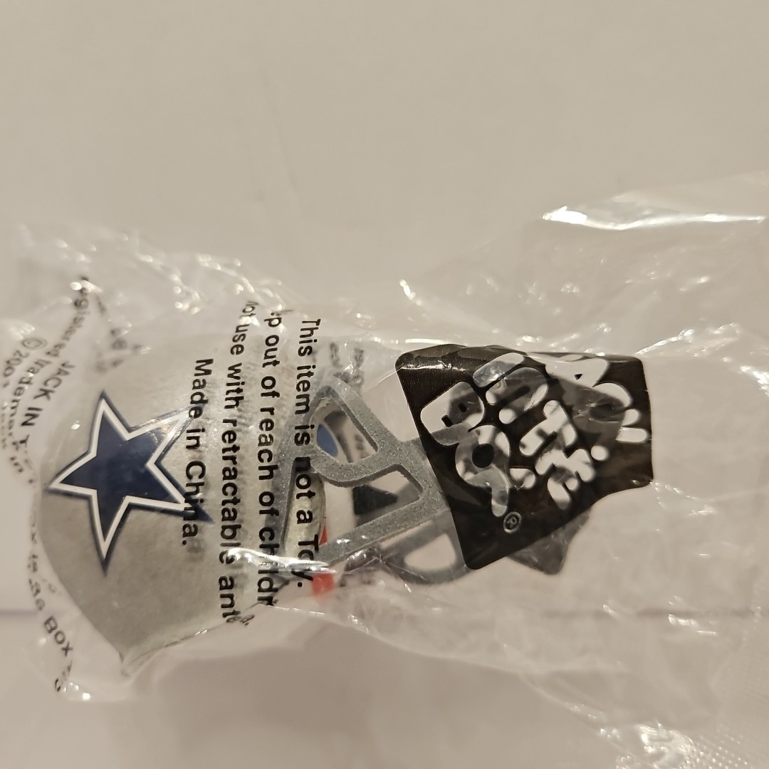 Vintage Dallas Cowboys Jack In Box Antenna Topper 2001 Collectible Sealed Vintage Dallas Cowboys Jack In Box Antenna Topper 2001 Collectible Sealed