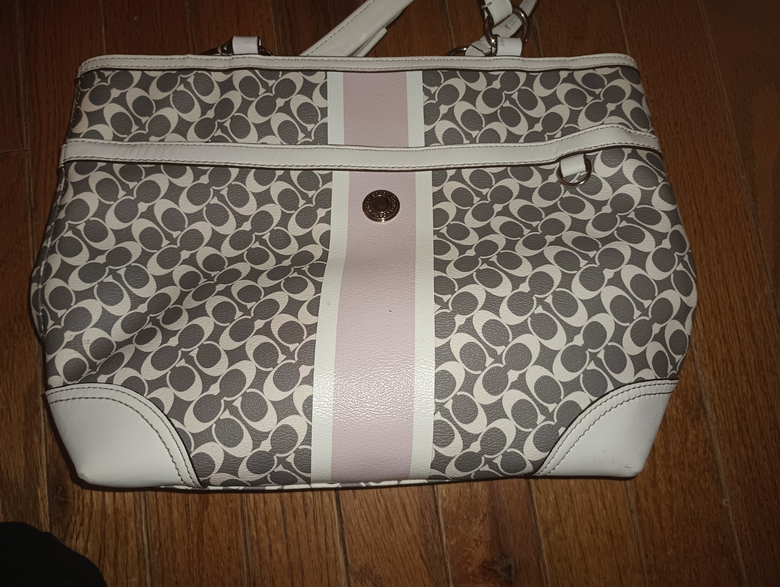 Coach Chelsea heritage signature stripe tote  Purse number M1093-F15137