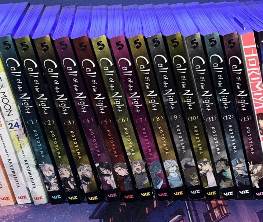 Call of the Night Manga Volumes 1-13 English Viz