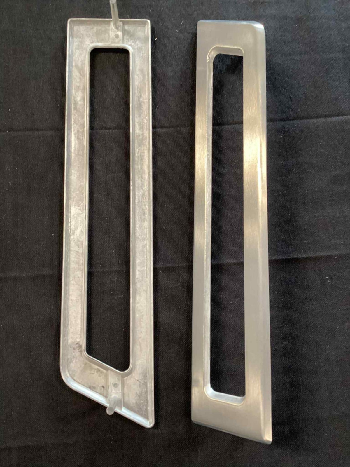 1971-1973 Chevy Impala Caprice Rear Marker Light Bezels raw paintable 1971-1973 Chevy Impala Caprice Rear Marker Light Bezels raw paintable