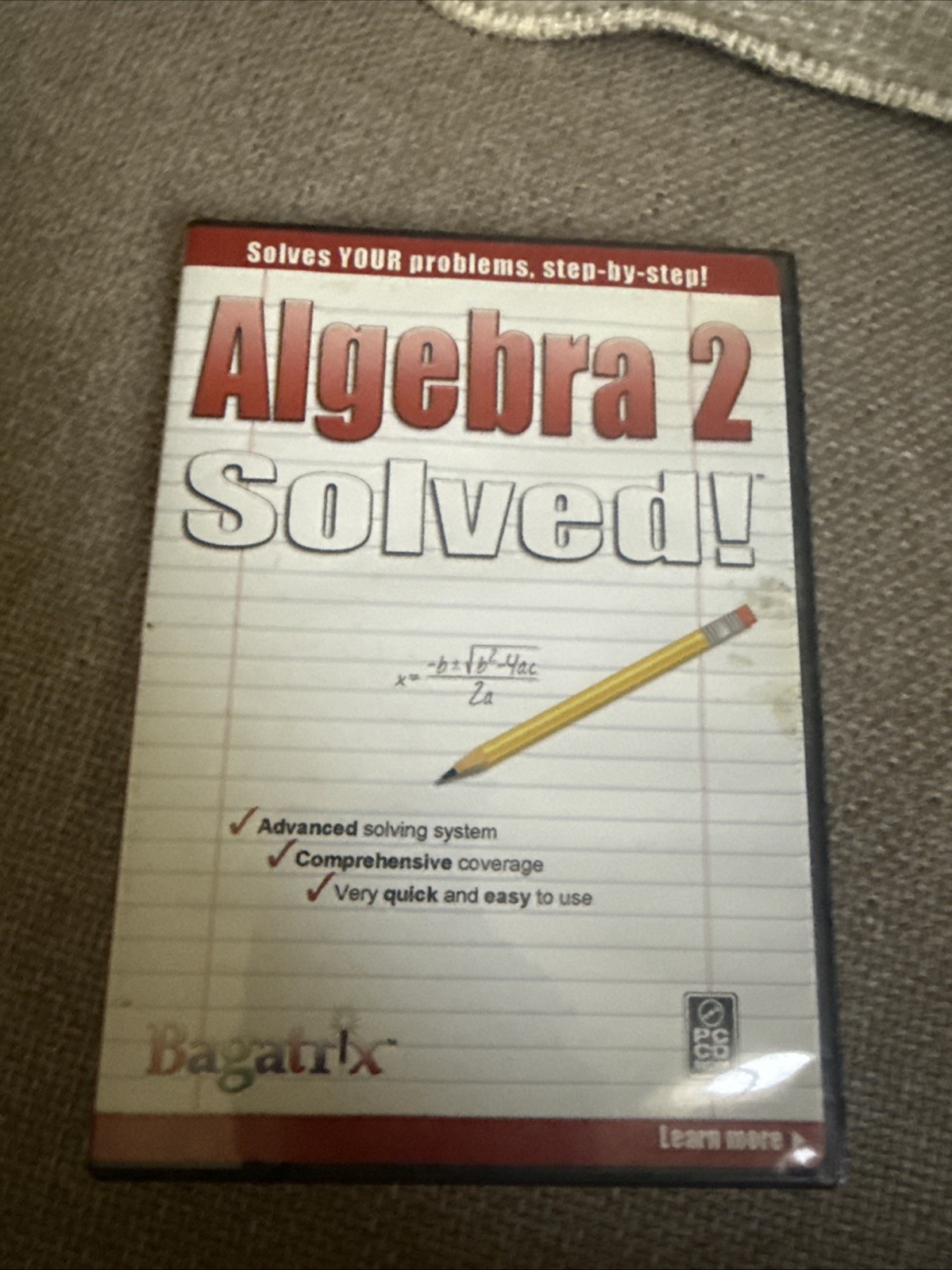 Trigonometry Solved *Rare* Bagatrix PC Cd-rom Math Software Trigonometry Solved *Rare* Bagatrix PC Cd-rom Math Software