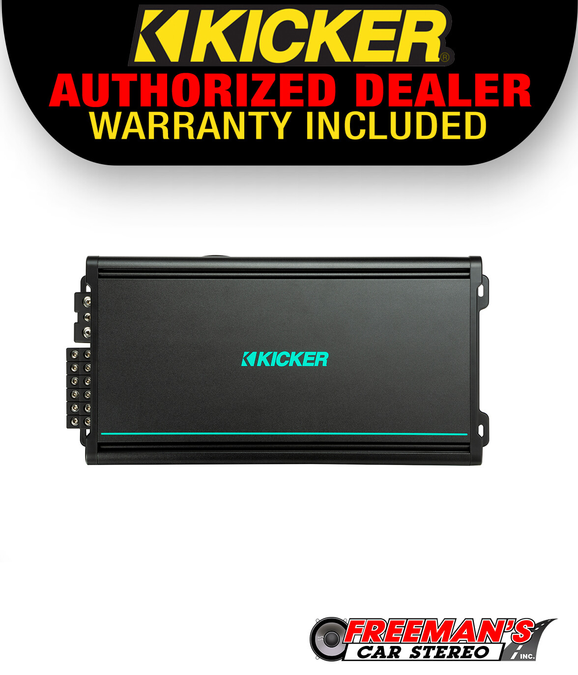 Kicker 48KMA6006 6x100W 6 Channel Weather Resistant Full Range Amplifier