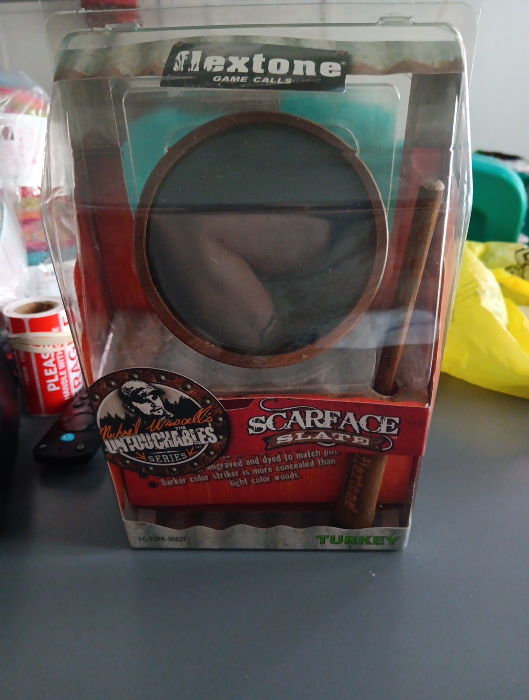 Michael Waddell\'s SCARFACE SLATE Turkey Call #FG-TURK-00039 NEW IN PACKAGE Michael Waddell\'s SCARFACE SLATE Turkey Call #FG-TURK-00039 NEW IN PACKAGE