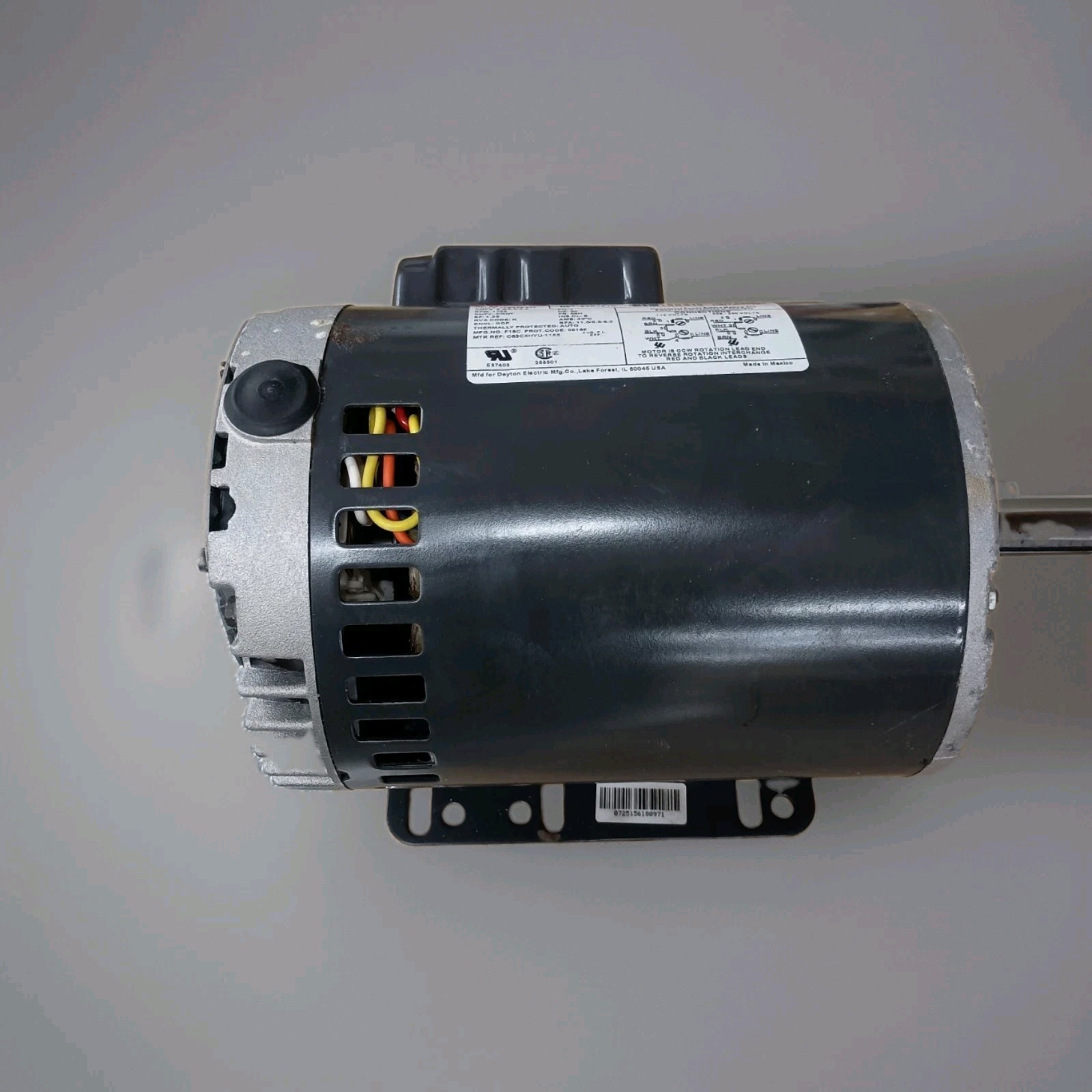 DAYTON 3/4HP Belt Drive Fan & Blower Motor 1725 RPM 24C181A DAYTON 3/4HP Belt Drive Fan & Blower Motor 1725 RPM 24C181A