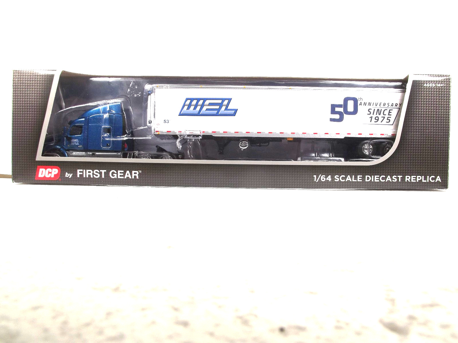 DCP--579 PETERBUILT WEL 50th. ANNIVESERY REEFER