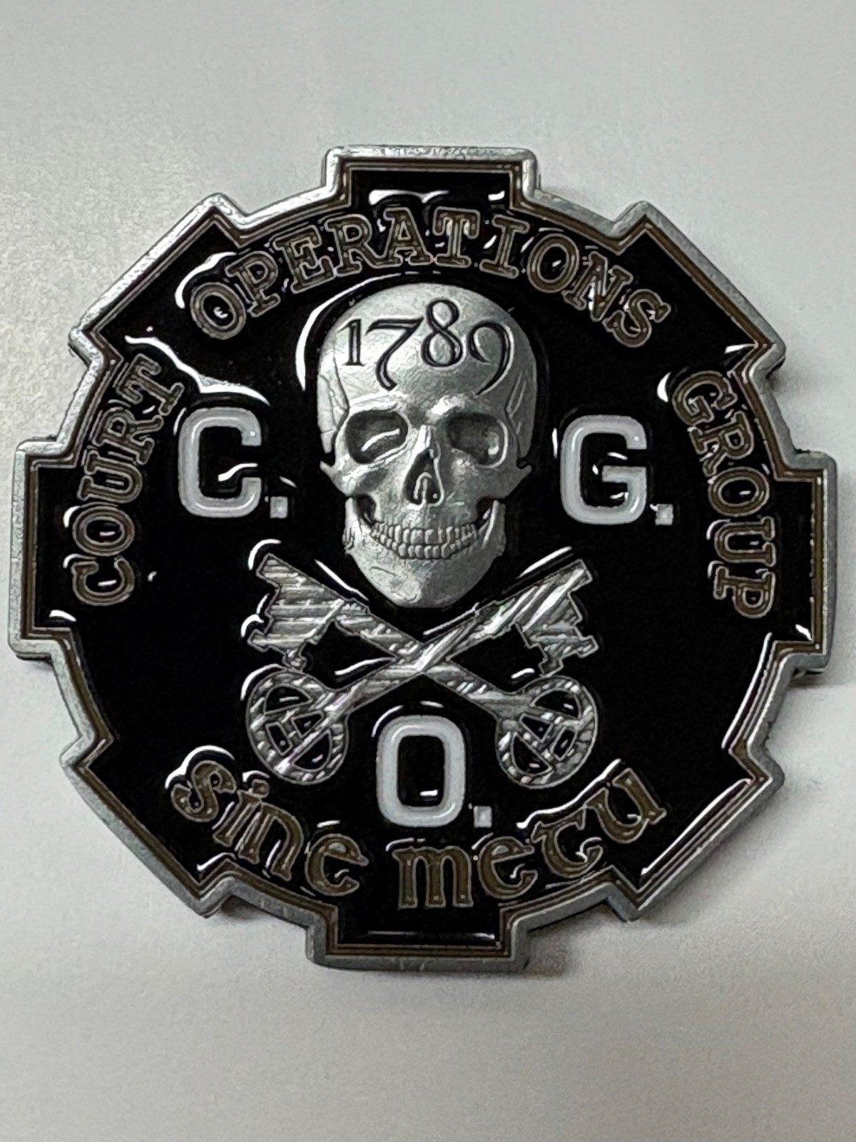 U.S. Marshals Court Operations Group Challenge Coin. U.S. Marshals Court Operations Group Challenge Coin.