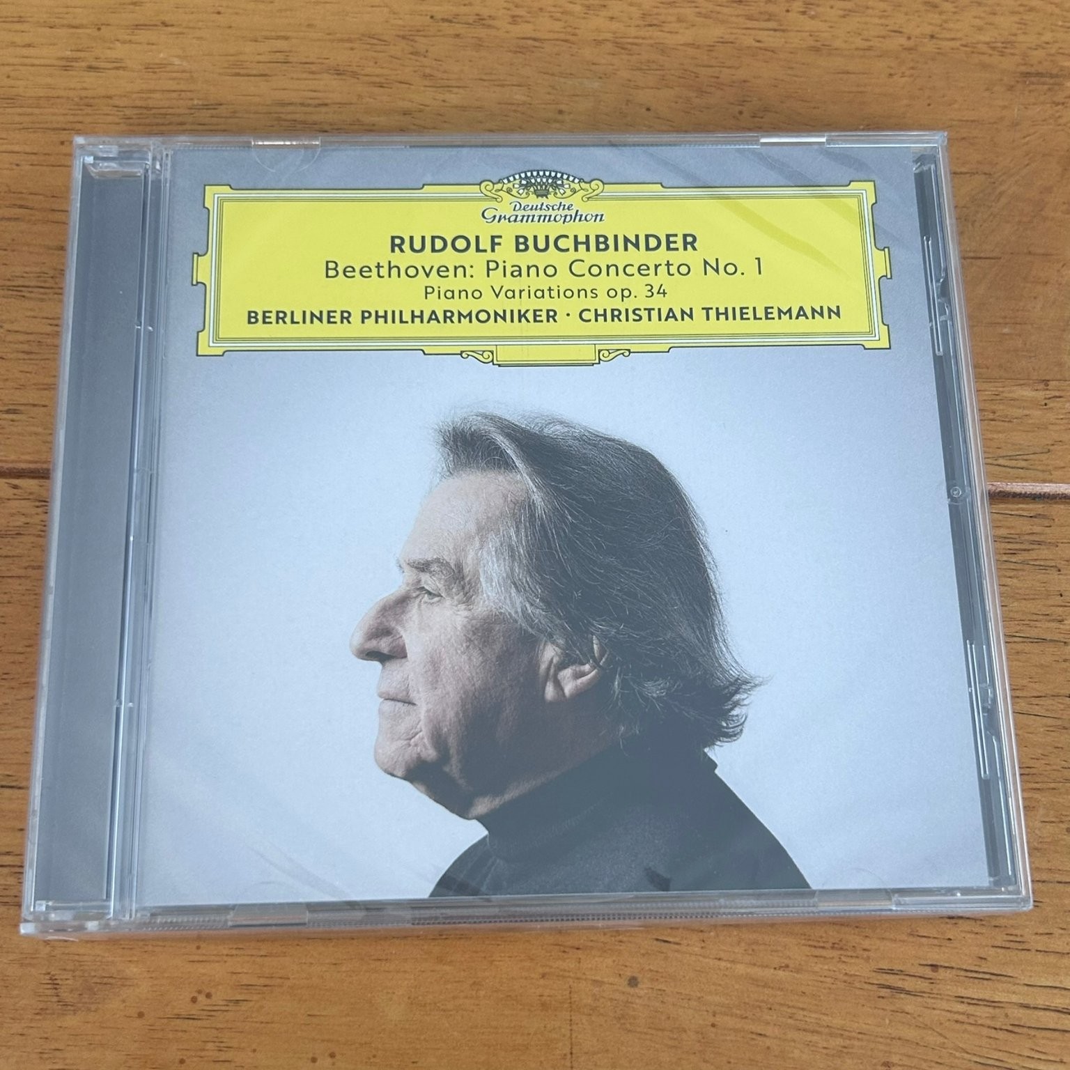 Rudolf Buchbinder – Beethoven Piano Concerto 1 CD 2020 Classical Deutsche Sealed