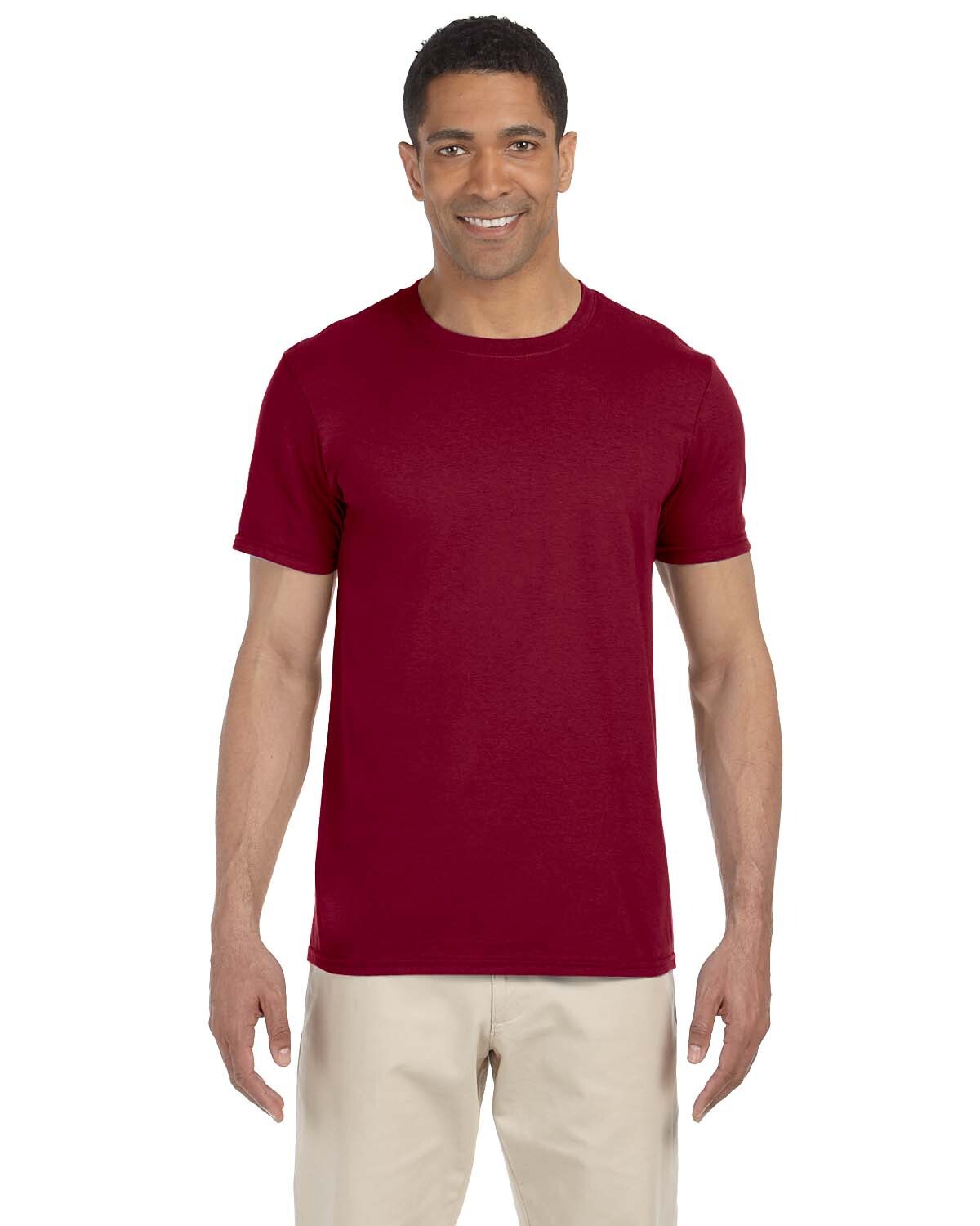 Gildan G640 Adult Softstyle T-Shirt Ringspun Cotton Crew Neck Plain T-Shirt Gildan G640 Adult Softstyle T-Shirt Ringspun Cotton Crew Neck Plain T-Shirt