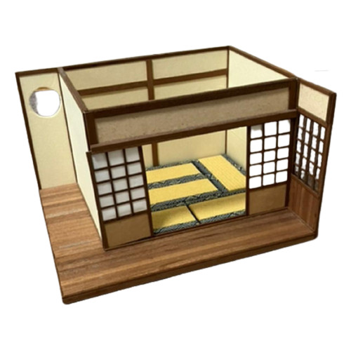 Miniature Dollhouse Japanese Style Room Very Good