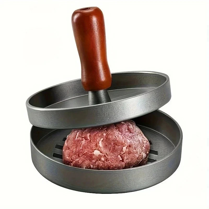 1 Pc Non Stick Stuffed Burger Meat Press Hamburger Patty Maker Tool Aluminum 1 Pc Non Stick Stuffed Burger Meat Press Hamburger Patty Maker Tool Aluminum
