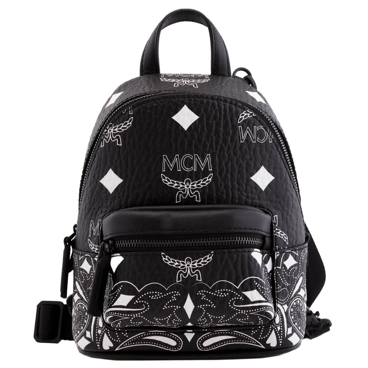MCM Stark Bandana VI Mini Backpack MMKDAVE05BK001
