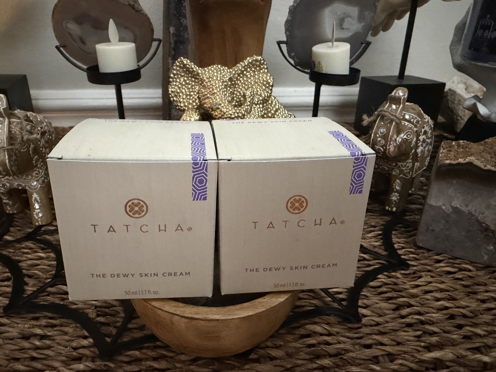 BNIB 2X TATCHA DEWY CREAM 1.7 oz SIZE MSRP $170