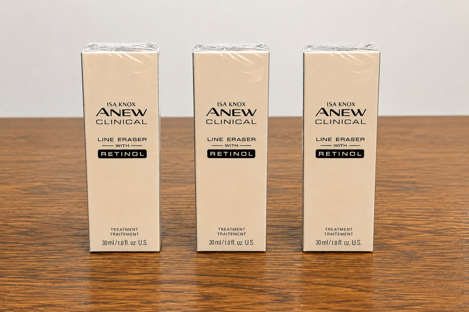 Avon Isa Knox Anew Clinical Line Eraser with Retinol Treatment 1 fl oz (3 total) Avon Isa Knox Anew Clinical Line Eraser with Retinol Treatment 1 fl oz (3 total)