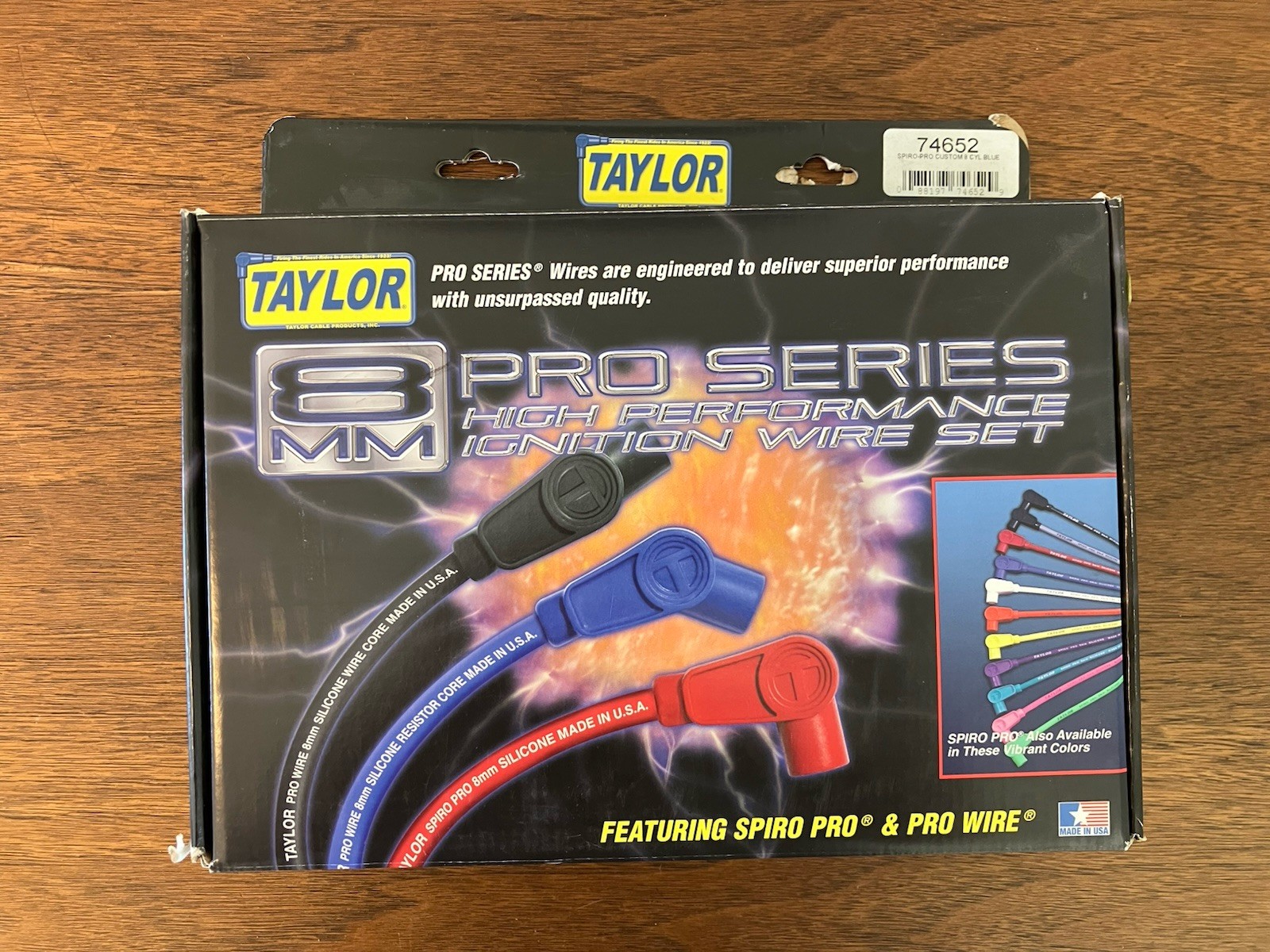 Taylor Cable 74652 Spiro Pro Ignition Wire Set Taylor Cable 74652 Spiro Pro Ignition Wire Set