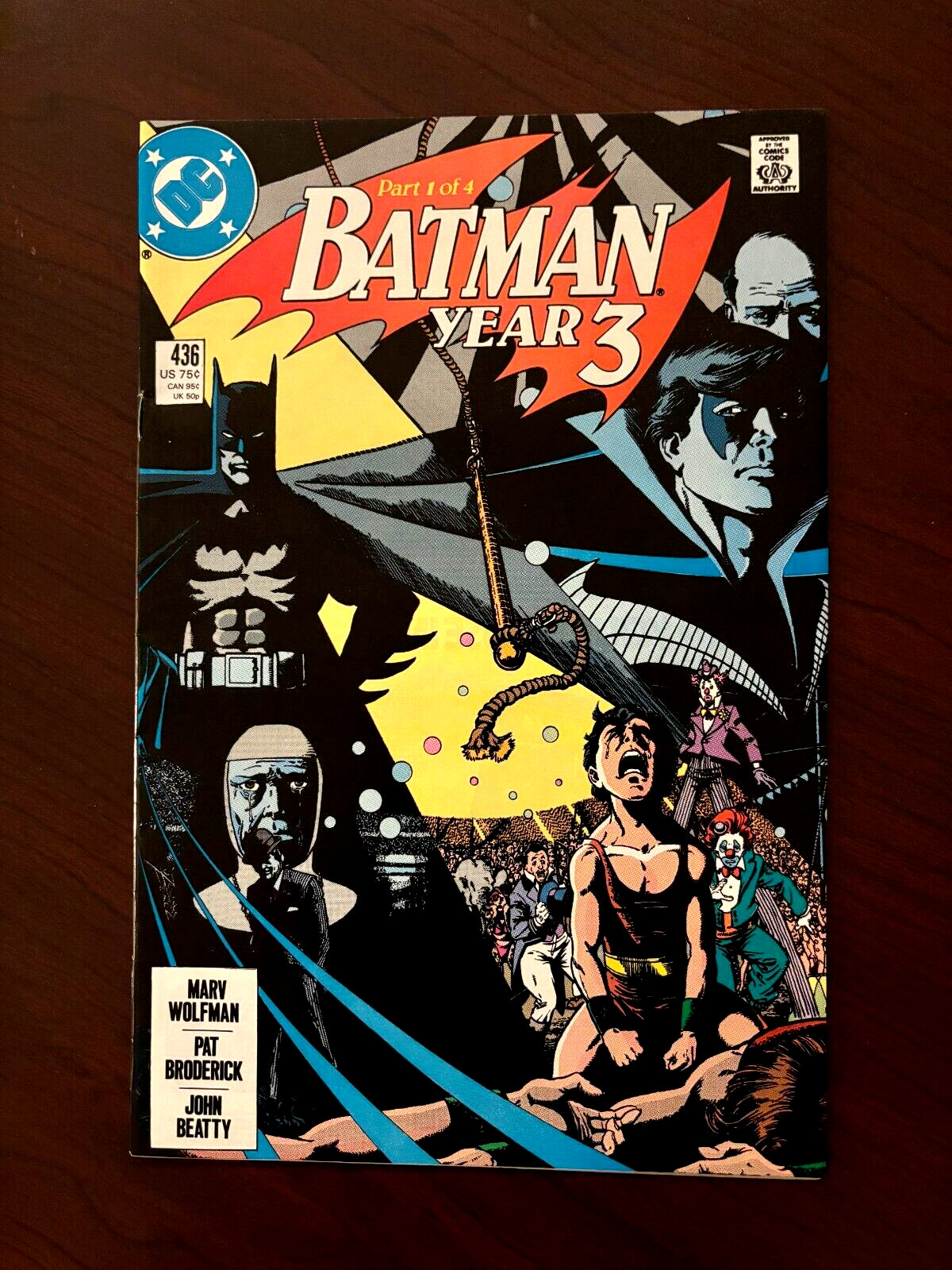 Batman #436 (DC Comics 1989) Origin of Robin 1st Tim Drake (1st printing) 8.0 VF