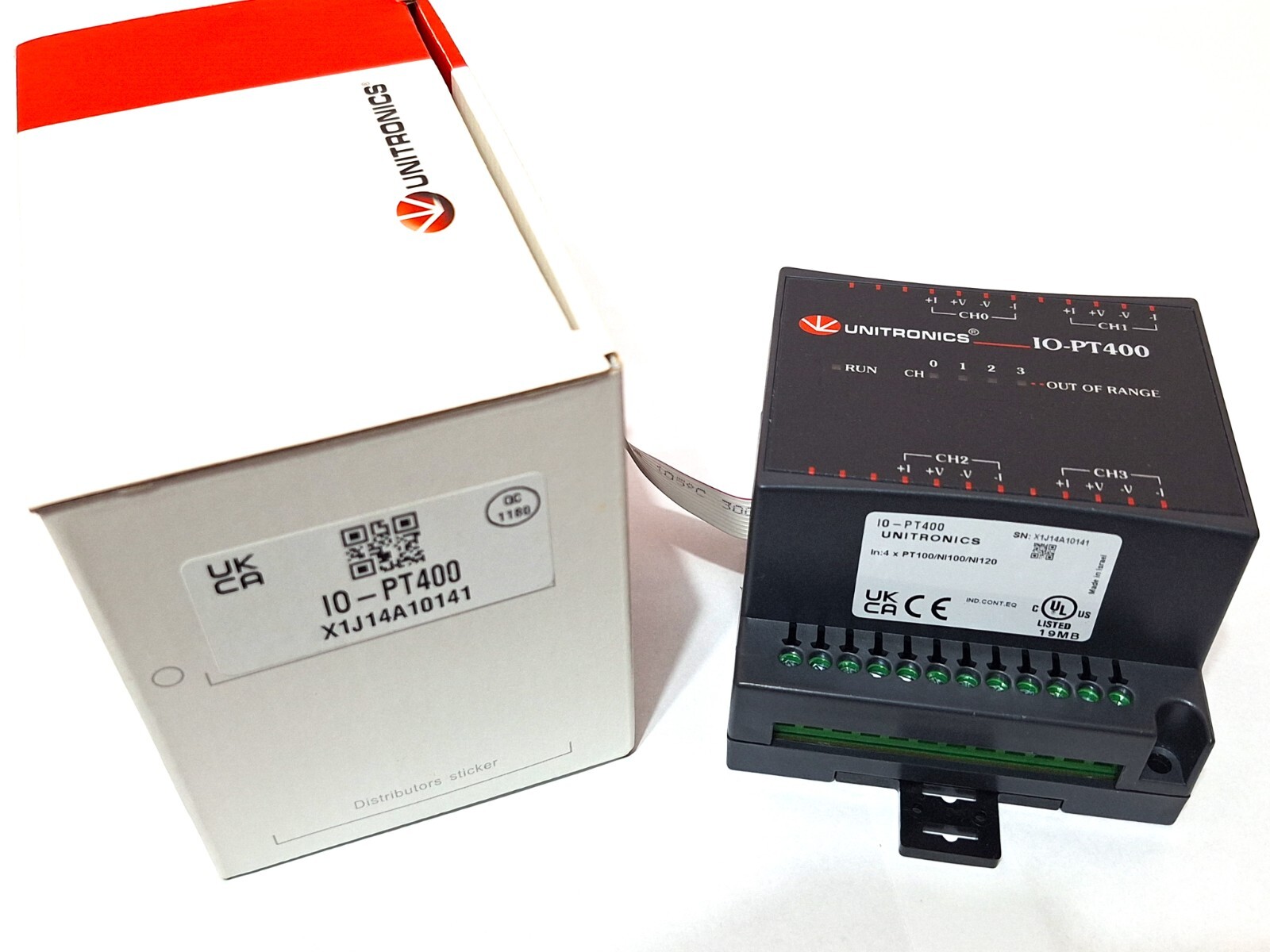 Unitronics IO-PT400 Expansion Modules 4 RTD Inputs