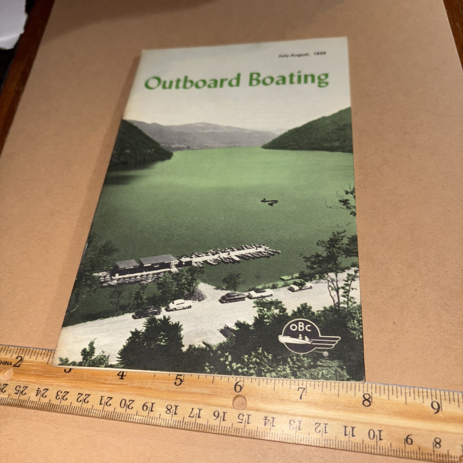 Vintage 1959 Outboard Boating Magazine: Monongahela Cruise / Basic Knotsmanship